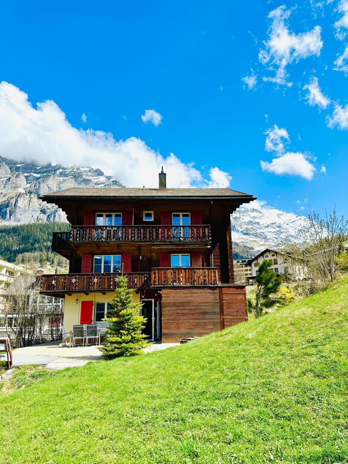 Apartments Chalet Tatyana Loèche-les-Bains Extérieur photo