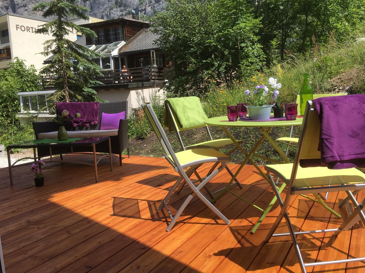 Apartments Chalet Tatyana Loèche-les-Bains Extérieur photo